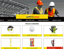 Tablet Screenshot of extremesafety.com.au